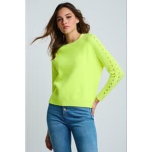 Lisa Todd Neon Lights Cotton Sweater